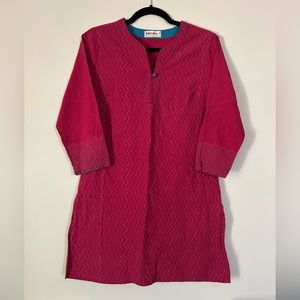 Vintage Fabindia Cotton Magenta Tunic